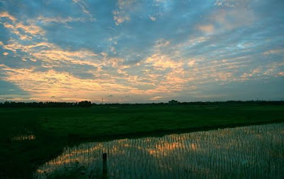 সন্ধ্যাকাশে